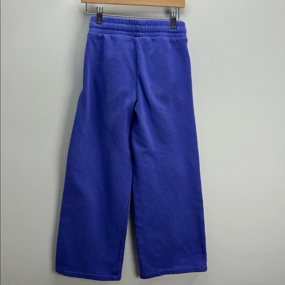GAP Kids Wide Leg Sweatpants Girls Size 8 Purple Baggy